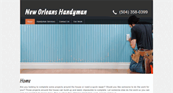 Desktop Screenshot of nohandyman.com
